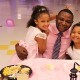West Orange Elementary Father with Two Daughters