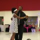 More father-daughter dancing